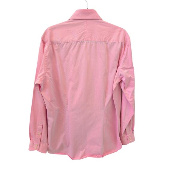 Ted Baker Endurance Pink Button Down Shirt Size L 16.5 Collar - Picture 4 of 4